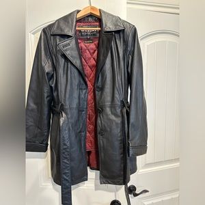 Wilsons leather jacket. Small